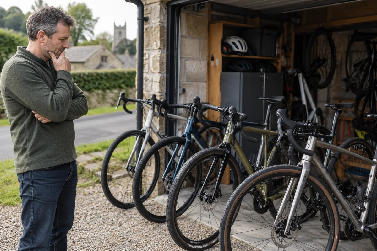 Realistic British cycling scene for Bike Collection Value Calculator