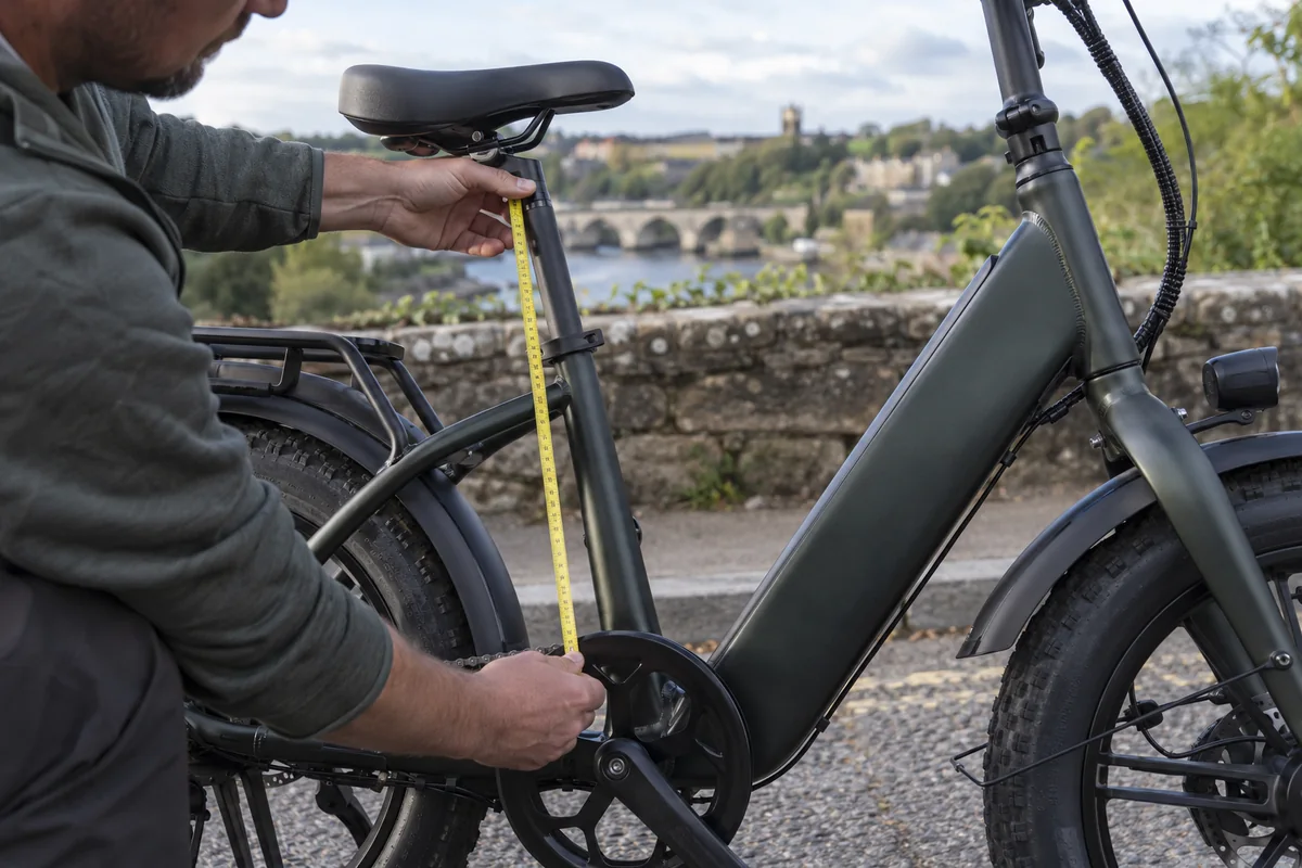 Detailed bicycle and equipment checks relevant to ENGWE EP-2 Boost geometry and sizing