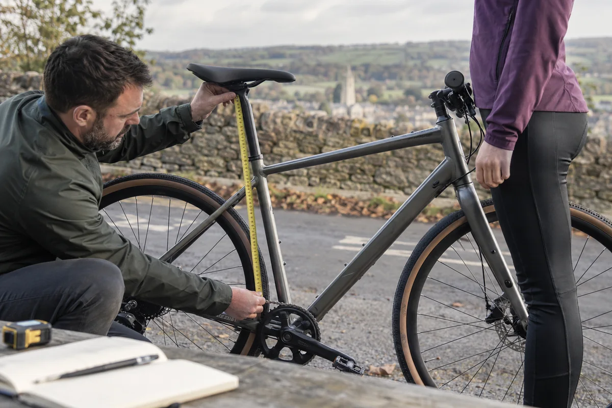 Detailed bicycle and equipment checks relevant to HITWAY BK10S geometry and sizing