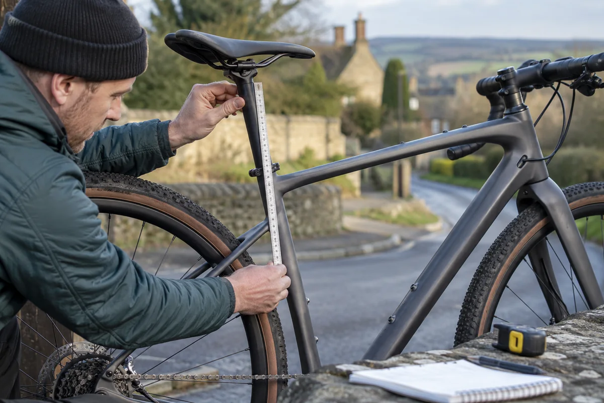 Detailed bicycle and equipment checks relevant to WITAMBIKE C26 PRO geometry and sizing