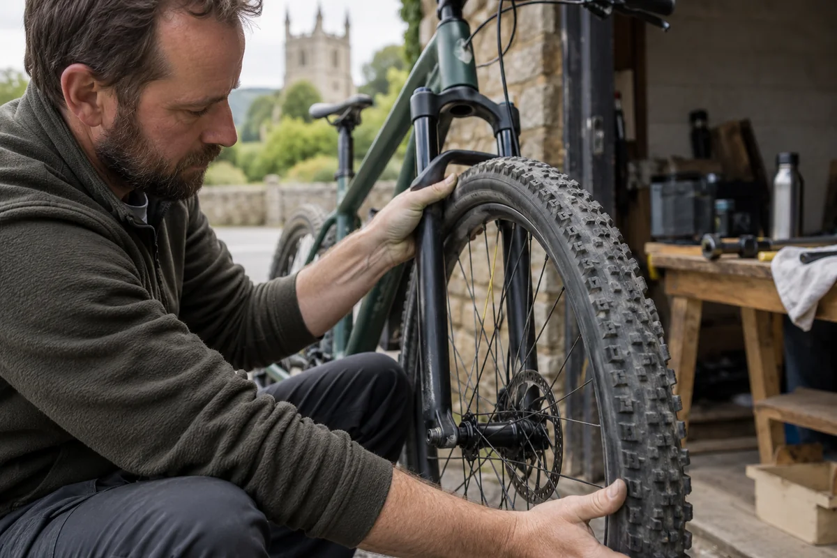 Detailed bicycle and equipment checks relevant to 29 x 2.1 Bike Tyres | 52-622 Size Guide