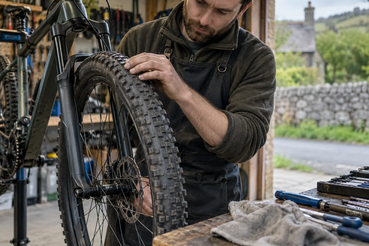Detailed bicycle and equipment checks relevant to 29 x 2.25 Bike Tyres | 55-622 Size Guide