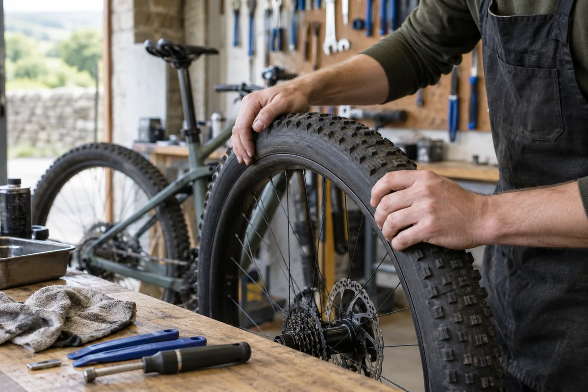 Detailed bicycle and equipment checks relevant to 29 x 2.4 Bike Tyres | 60-622 Size Guide