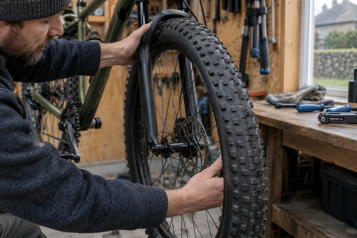 Detailed bicycle and equipment checks relevant to 29 x 2.6 Bike Tyres | 65-622 Size Guide