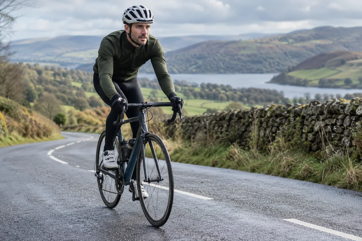 Cyclist or mechanic demonstrating practical considerations for 700 x 26C Bike Tyres | 26-622 Size Guide