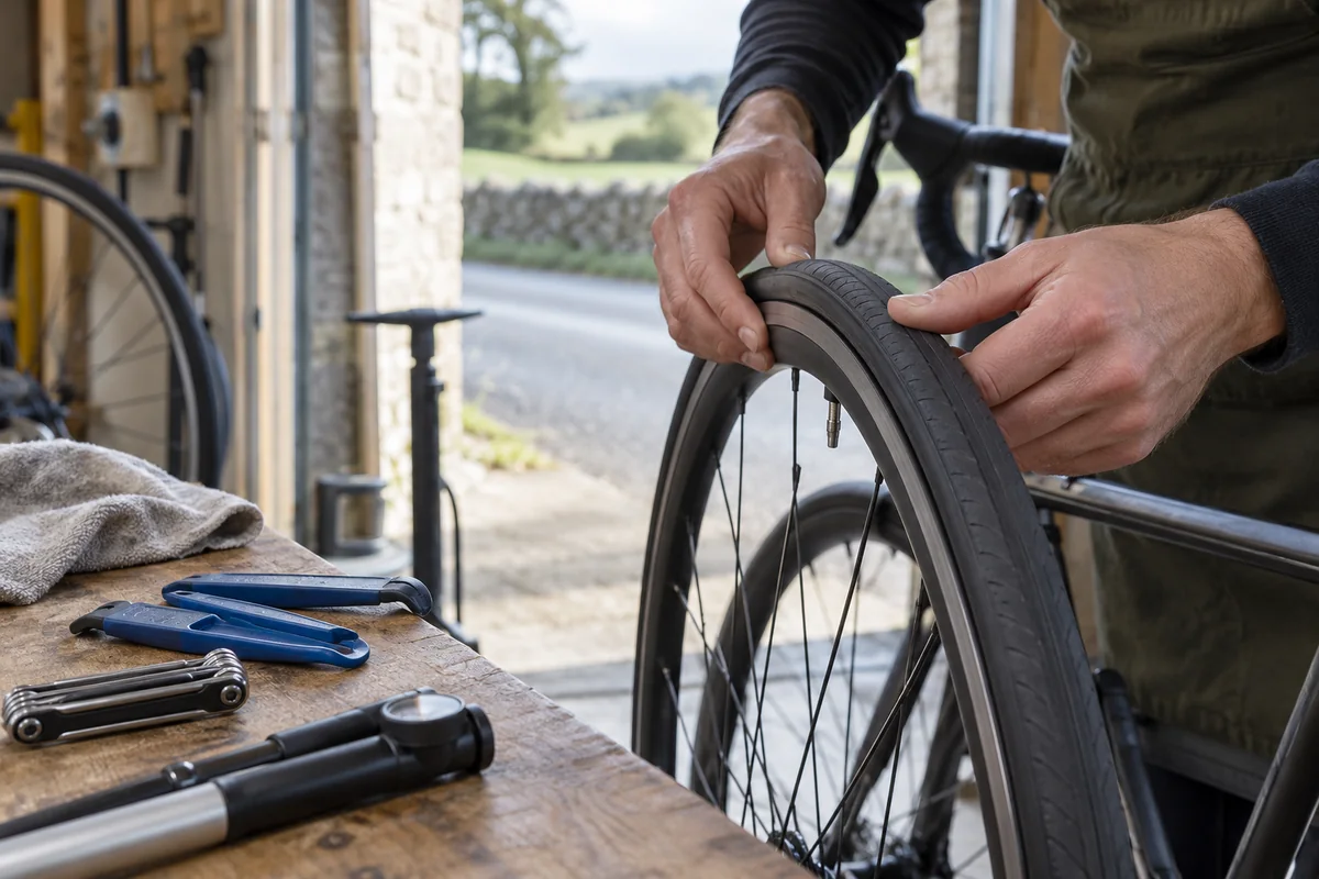 Detailed bicycle and equipment checks relevant to 700 x 26C Bike Tyres | 26-622 Size Guide