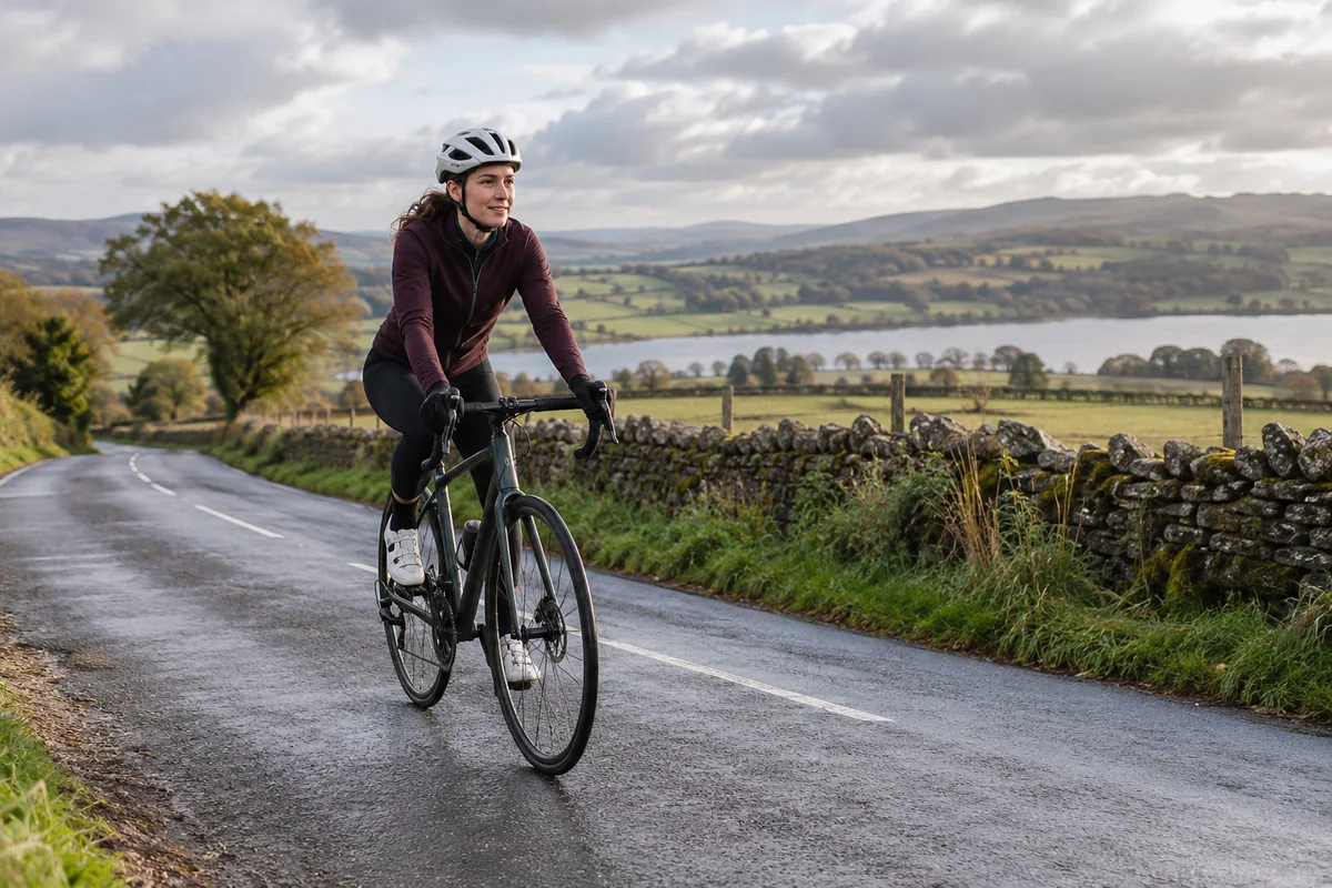 Cyclist or mechanic demonstrating practical considerations for 700 x 30C Bike Tyres | 30-622 Size Guide