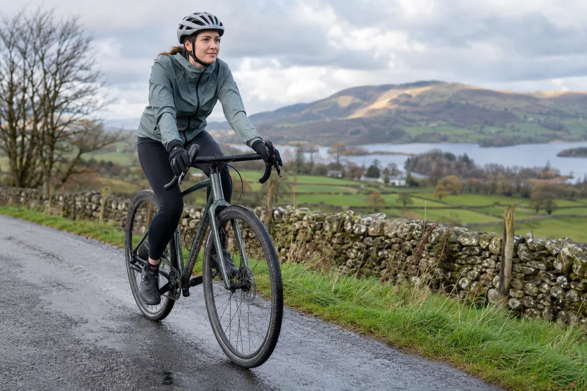 Cyclist or mechanic demonstrating practical considerations for 700 x 37C Bike Tyres | 37-622 Size Guide
