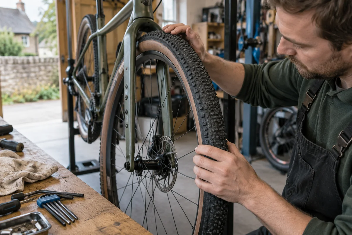 Detailed bicycle and equipment checks relevant to 700 x 50C Bike Tyres | 50-622 Size Guide