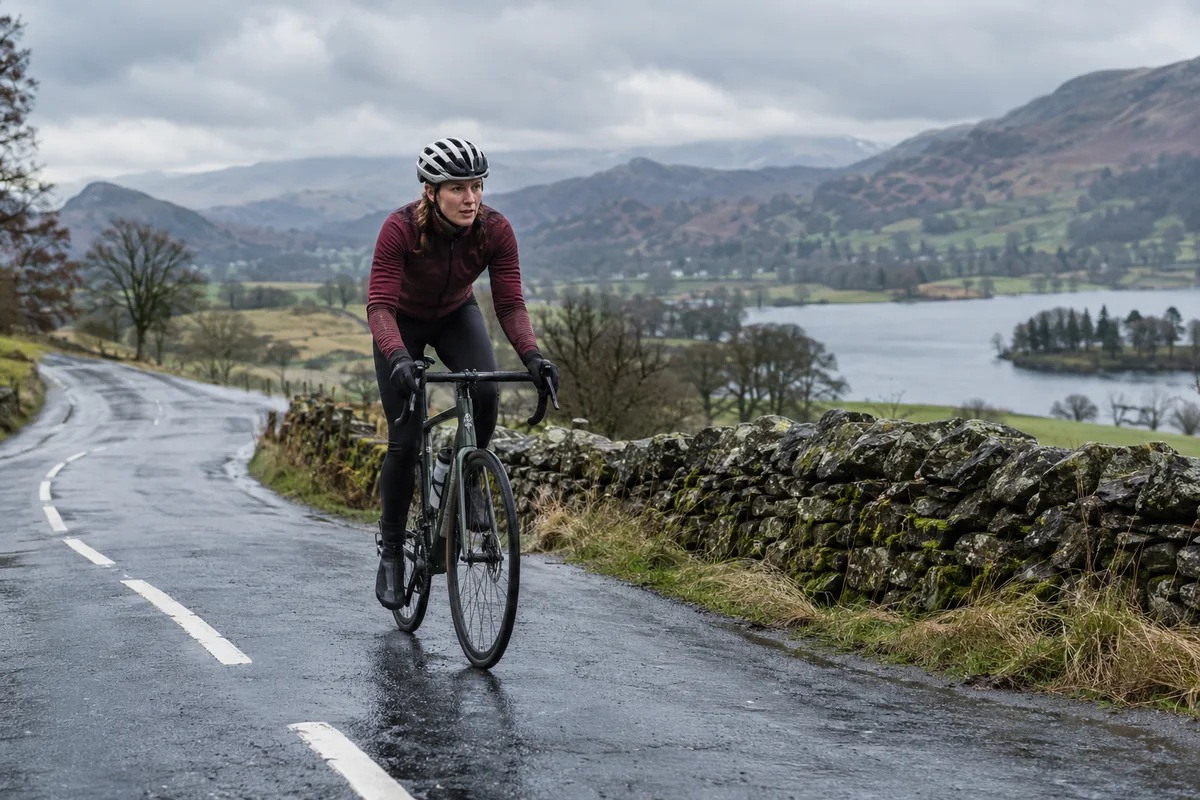 Cyclist or mechanic demonstrating practical considerations for Continental Bike Tyres by Size