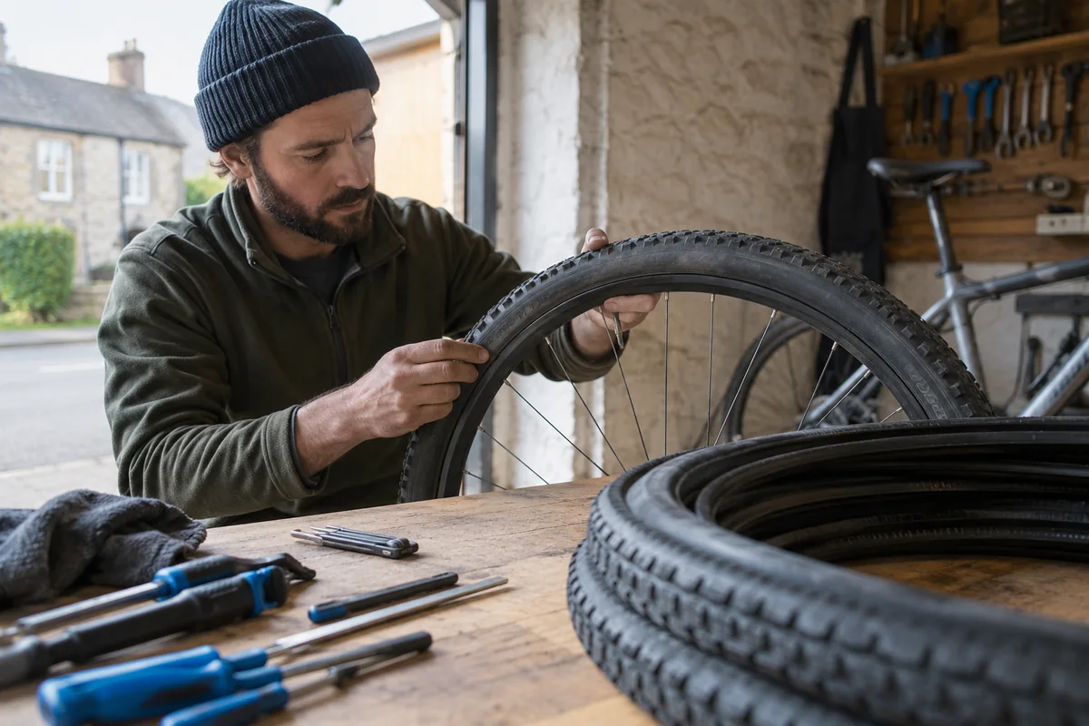 Detailed bicycle and equipment checks relevant to Schwalbe Bike Tyres by Size