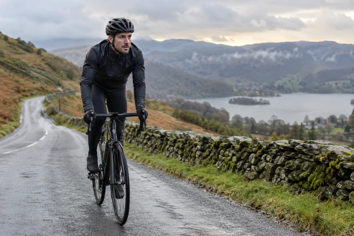 Cyclist or mechanic demonstrating practical considerations for Vittoria Bike Tyres by Size
