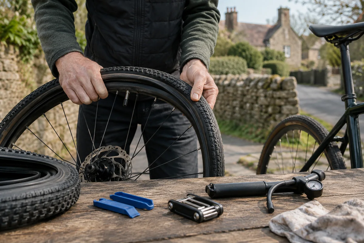 Detailed bicycle and equipment checks relevant to Bike Tyres by Size & Brand | Fit, Pressure & ETRTO Guide