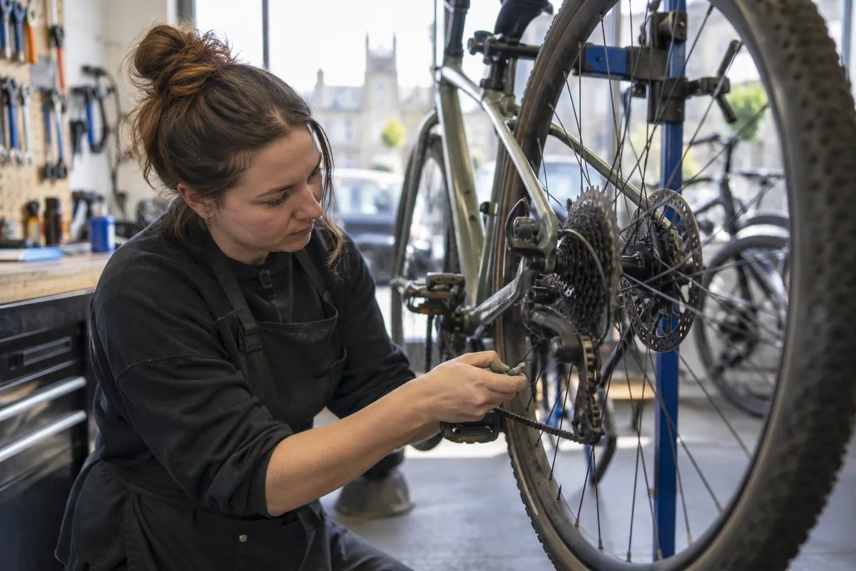 Detailed bicycle and equipment checks relevant to Bike Shops in Aberdeen: Local Stores, Repairs & Maps