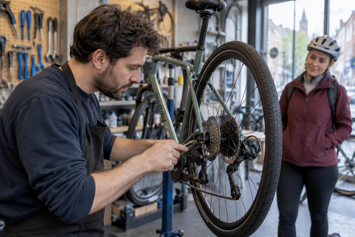 Detailed bicycle and equipment checks relevant to Bike Shops in Belfast: Local Stores, Repairs & Maps