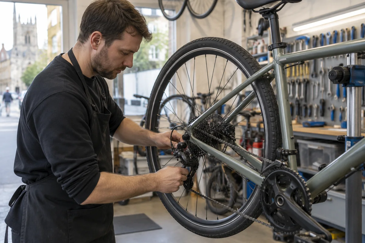 Detailed bicycle and equipment checks relevant to Primo Cycles Jesus Lane, Cambridge: Address, Services & Map