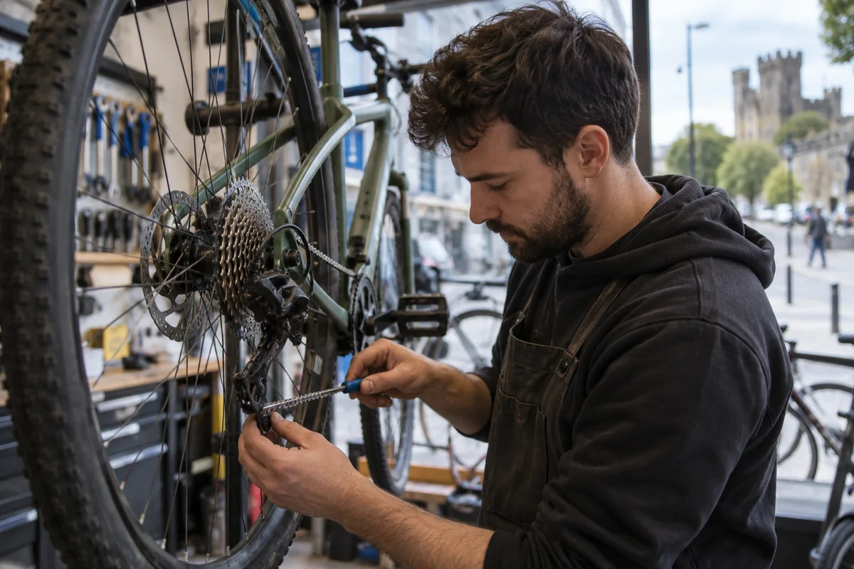 Detailed bicycle and equipment checks relevant to Bike Shops in Cardiff: Local Stores, Repairs & Maps