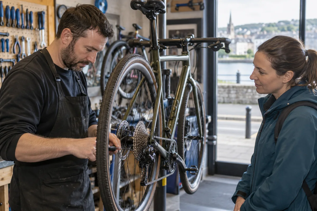 Detailed bicycle and equipment checks relevant to Bike Shops in Derry: Local Stores, Repairs & Maps