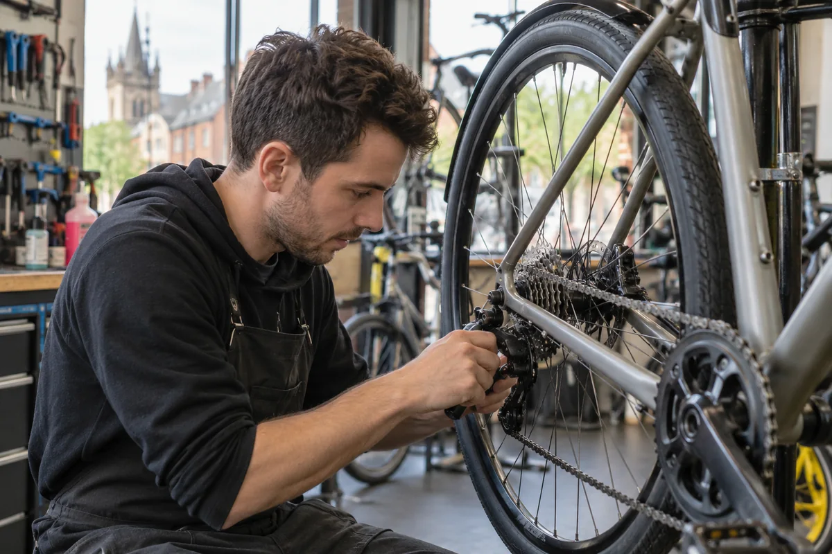 Detailed bicycle and equipment checks relevant to Bike Shops in Manchester: Local Stores, Repairs & Maps