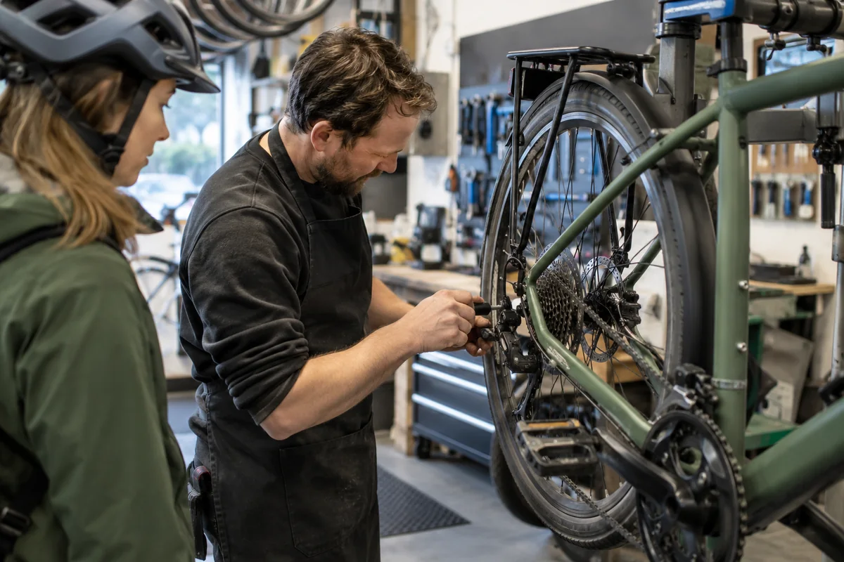 Detailed bicycle and equipment checks relevant to Bike Shops in Sheffield: Local Stores, Repairs & Maps