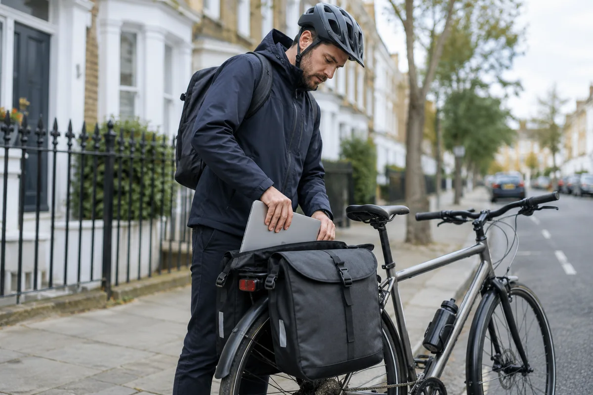 Detailed bicycle and equipment checks relevant to How to carry things on a bike commute