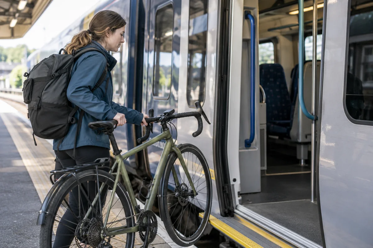 Detailed bicycle and equipment checks relevant to Taking a bike on a train in Britain