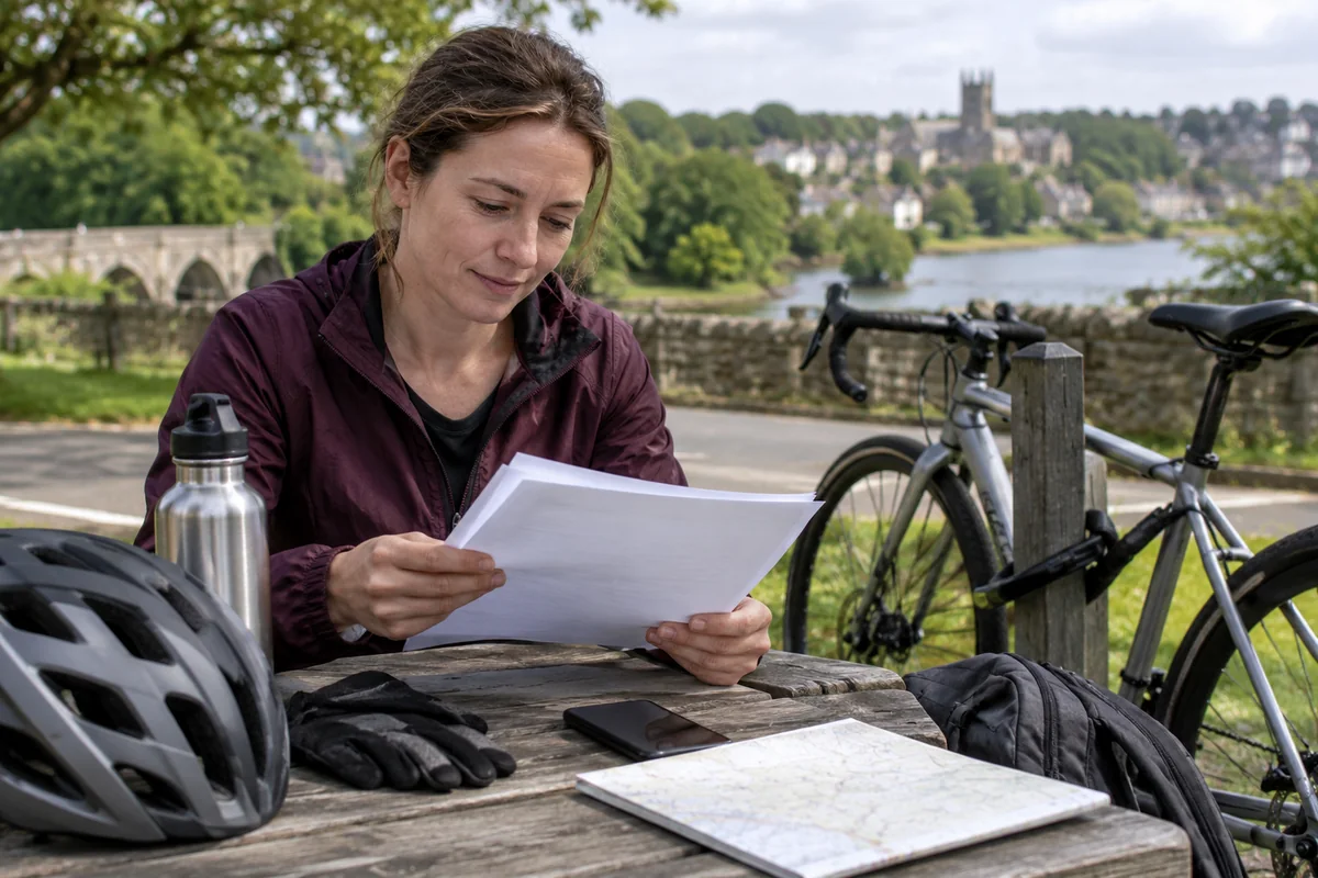Detailed bicycle and equipment checks relevant to Public liability insurance for cyclists
