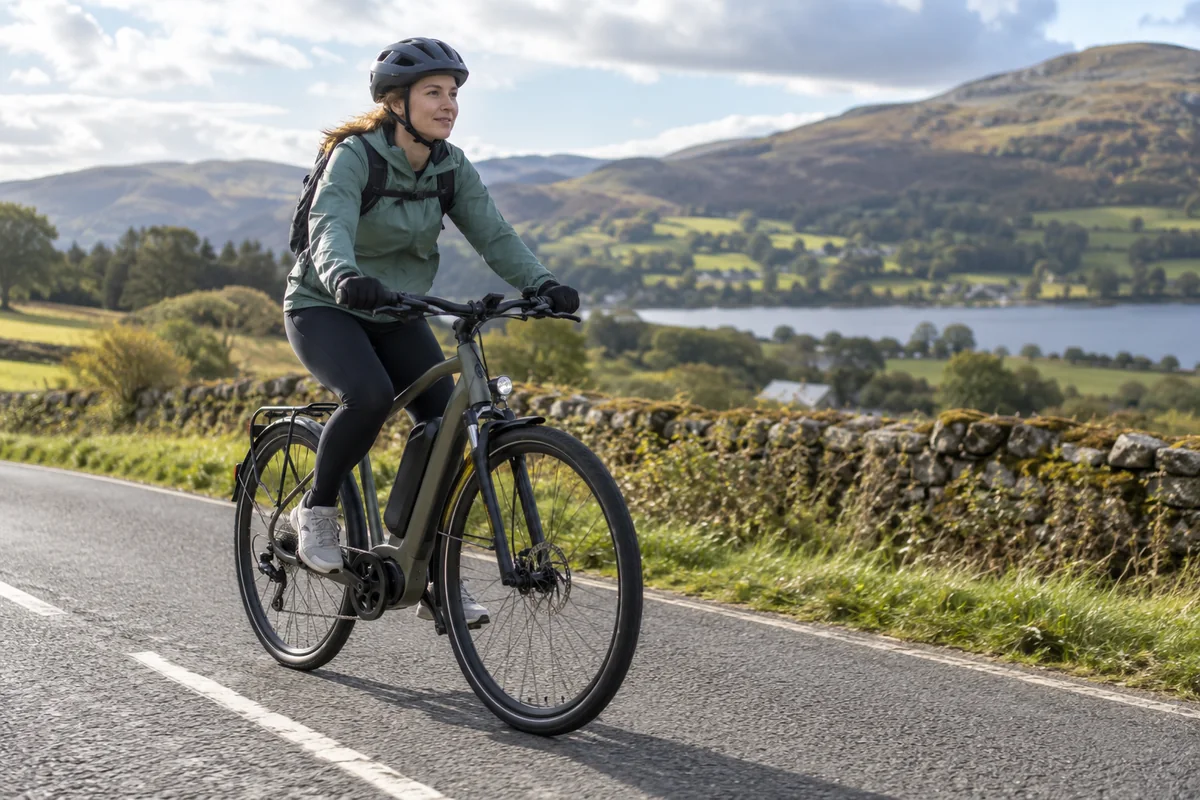 Cyclist or mechanic demonstrating practical considerations for BAFANG e-bike systems: company and UK buying guide