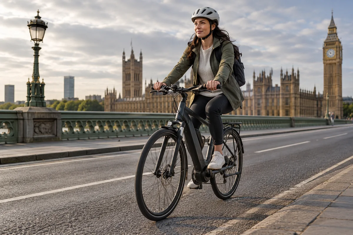 Realistic British cycling scene for TRIOBLADE e-bikes: company and UK buying guide