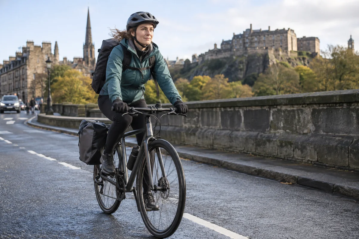 Cyclist or mechanic demonstrating practical considerations for Sea to Summit Gear for Cycle Commuting | Product Guides