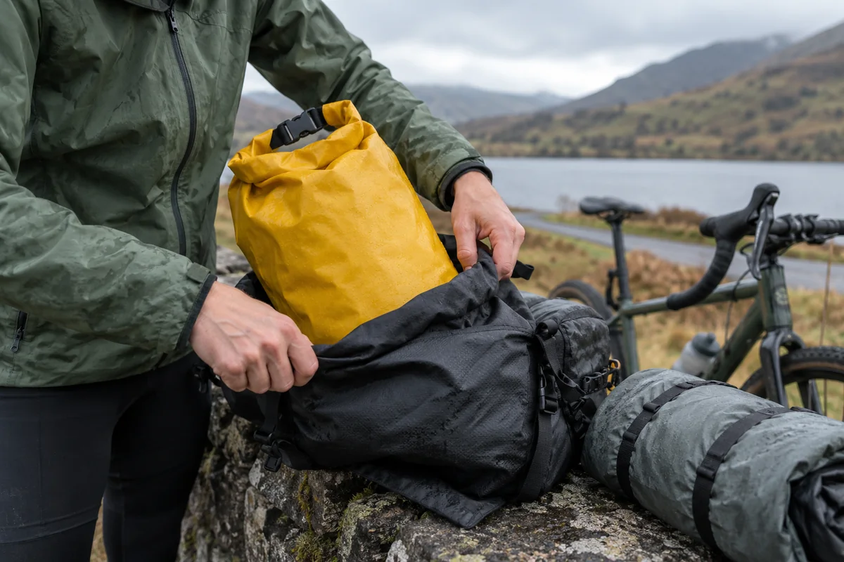 Detailed bicycle and equipment checks relevant to Dry Bags and Waterproof Bag Liners: Compare Products & UK Buying Guide