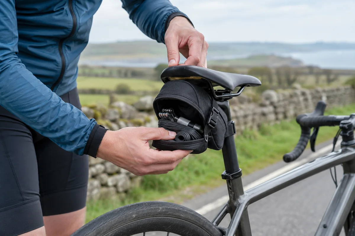Detailed bicycle and equipment checks relevant to Small saddle bags for tools: Compare Products & UK Buying Guide