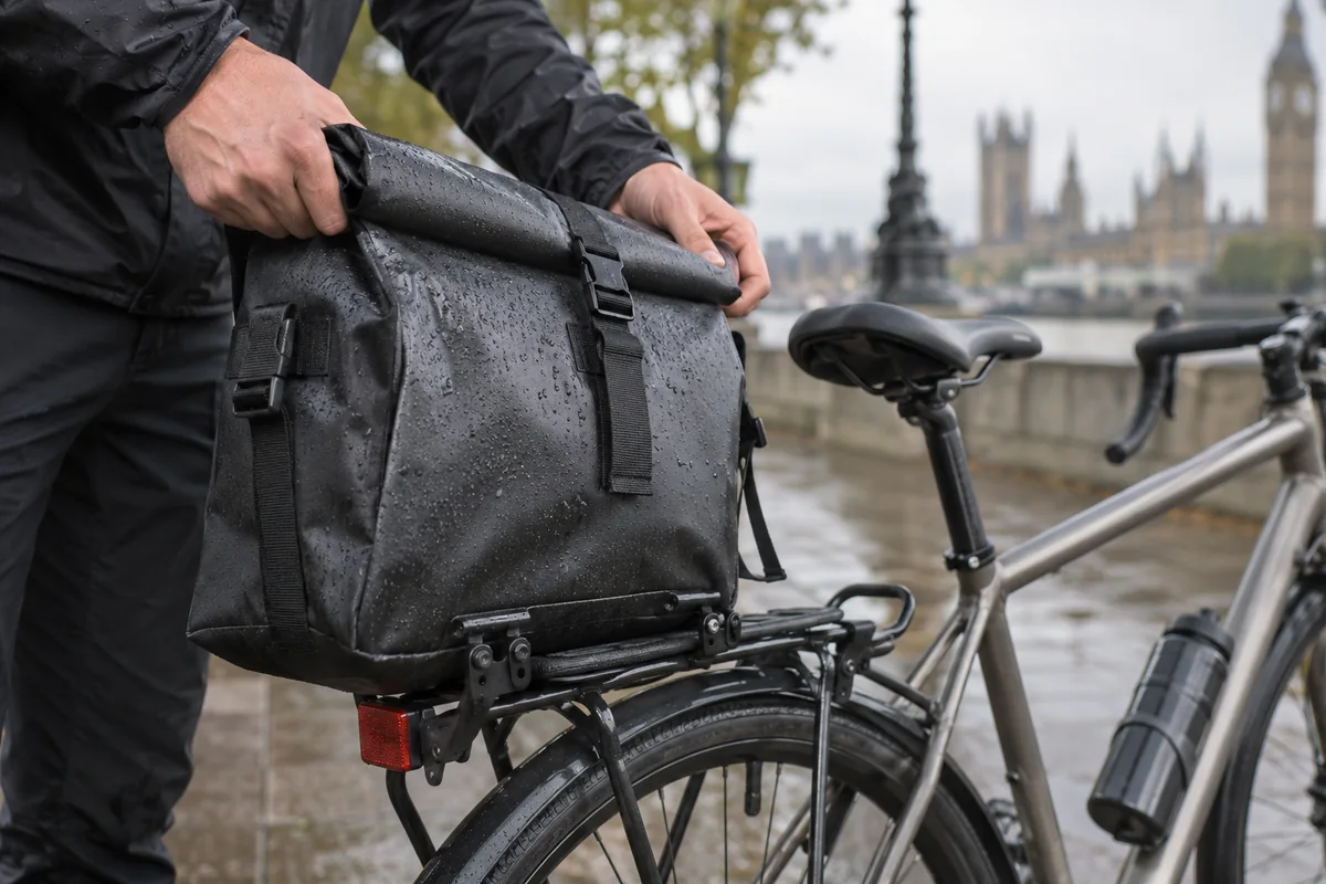 Detailed bicycle and equipment checks relevant to Altura waterproof courier bags: models and prices