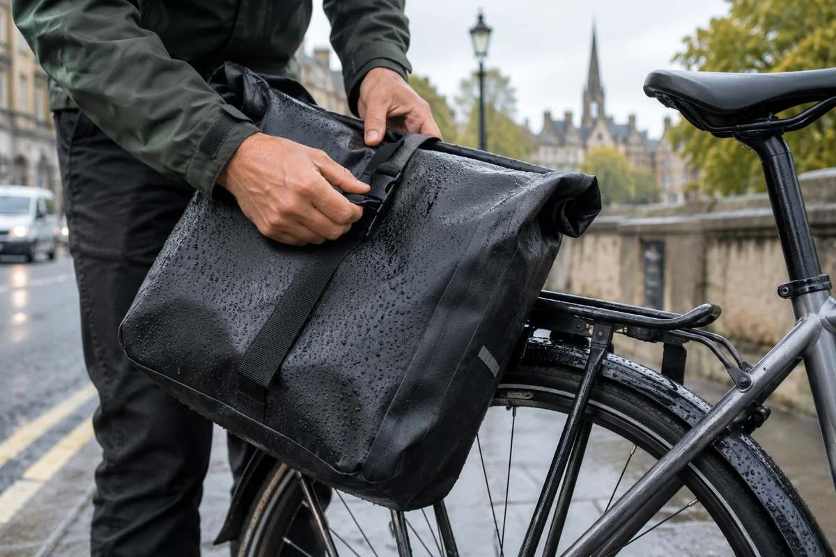 Detailed bicycle and equipment checks relevant to Osprey waterproof courier bags: models and prices