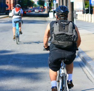 Bike backpack