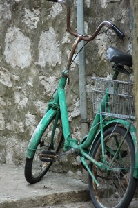 Green bike